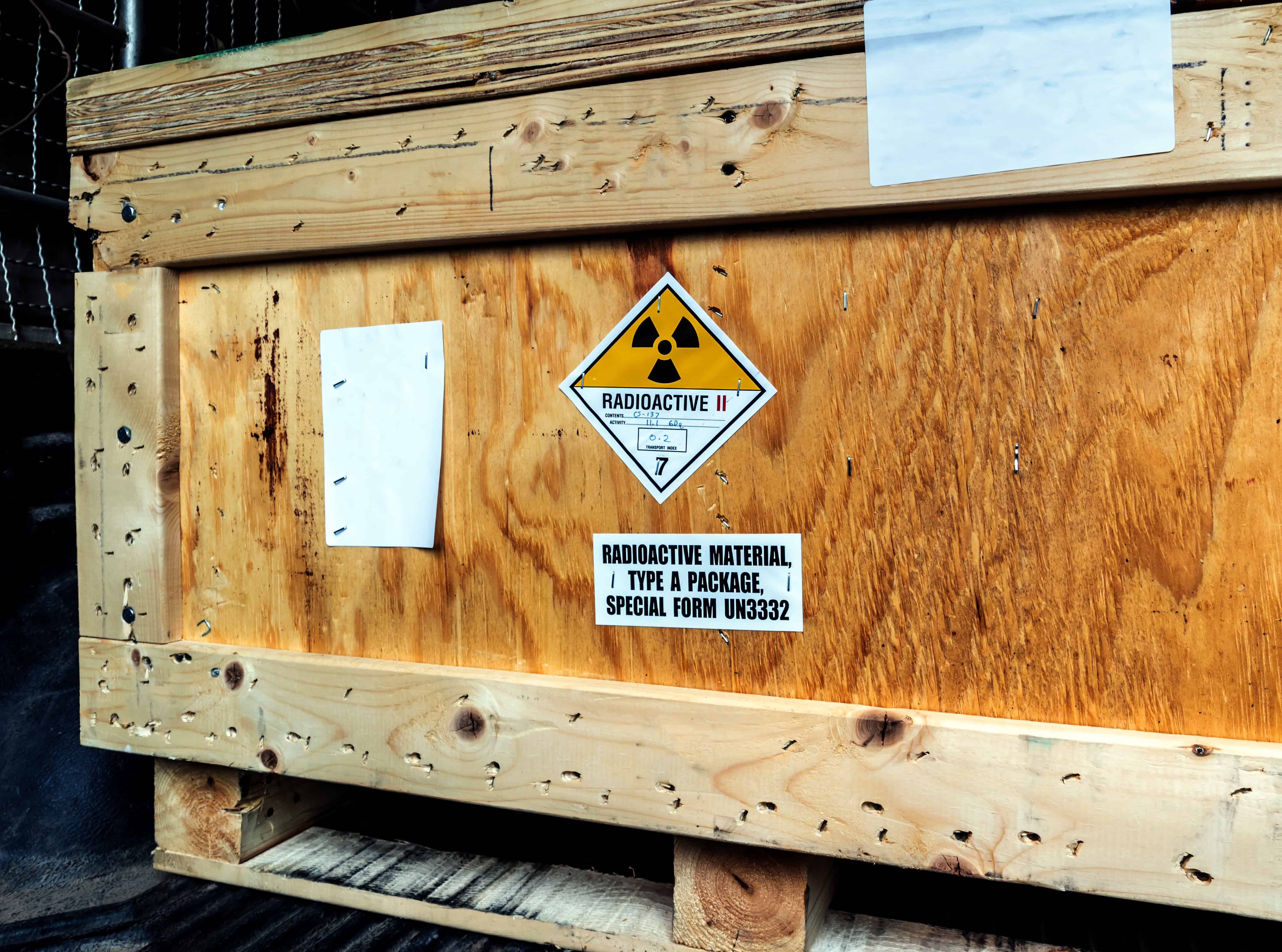 Radiation label