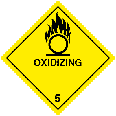 Class 5 - Oxidising Substances and Organic Pesticides