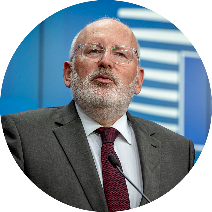 Frans Timmermans, the Executive Vice-President for the European Green Deal