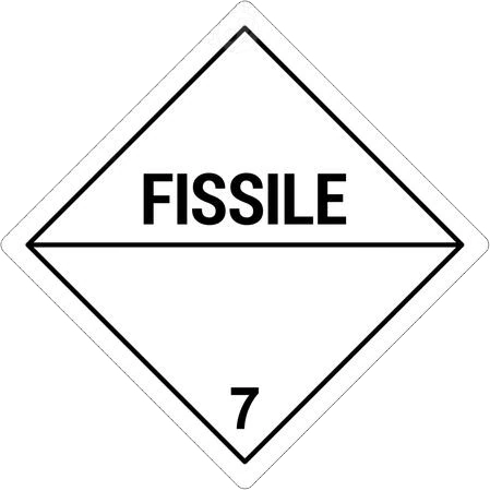 Fissile Material Label