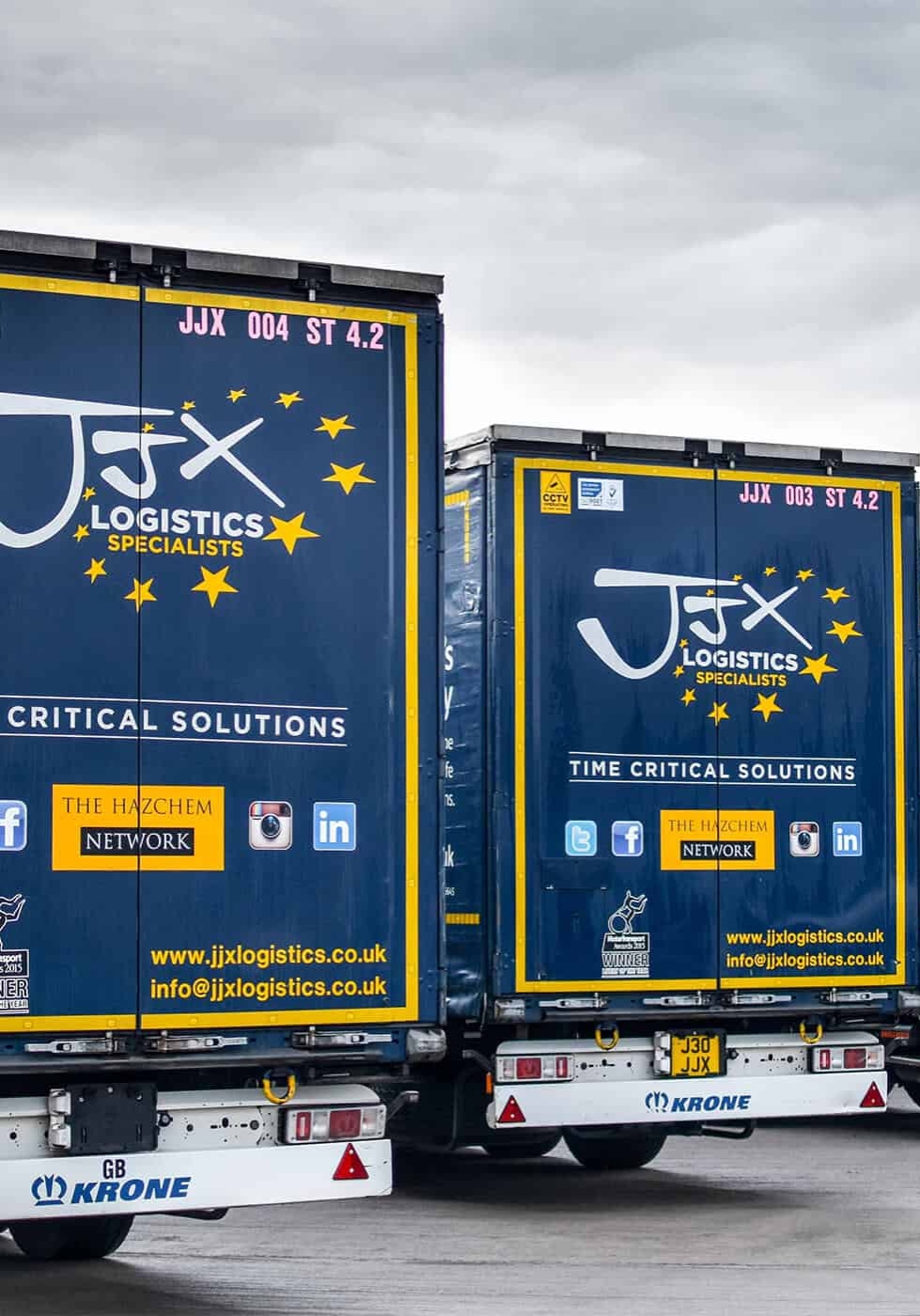 JJX Logistics Finalist at Express and Stars Business Awards