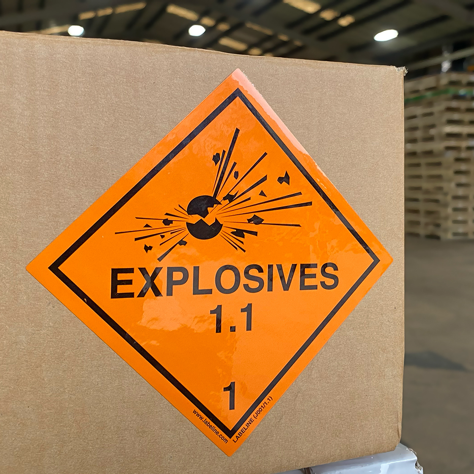 Explosives Class 1 Package.